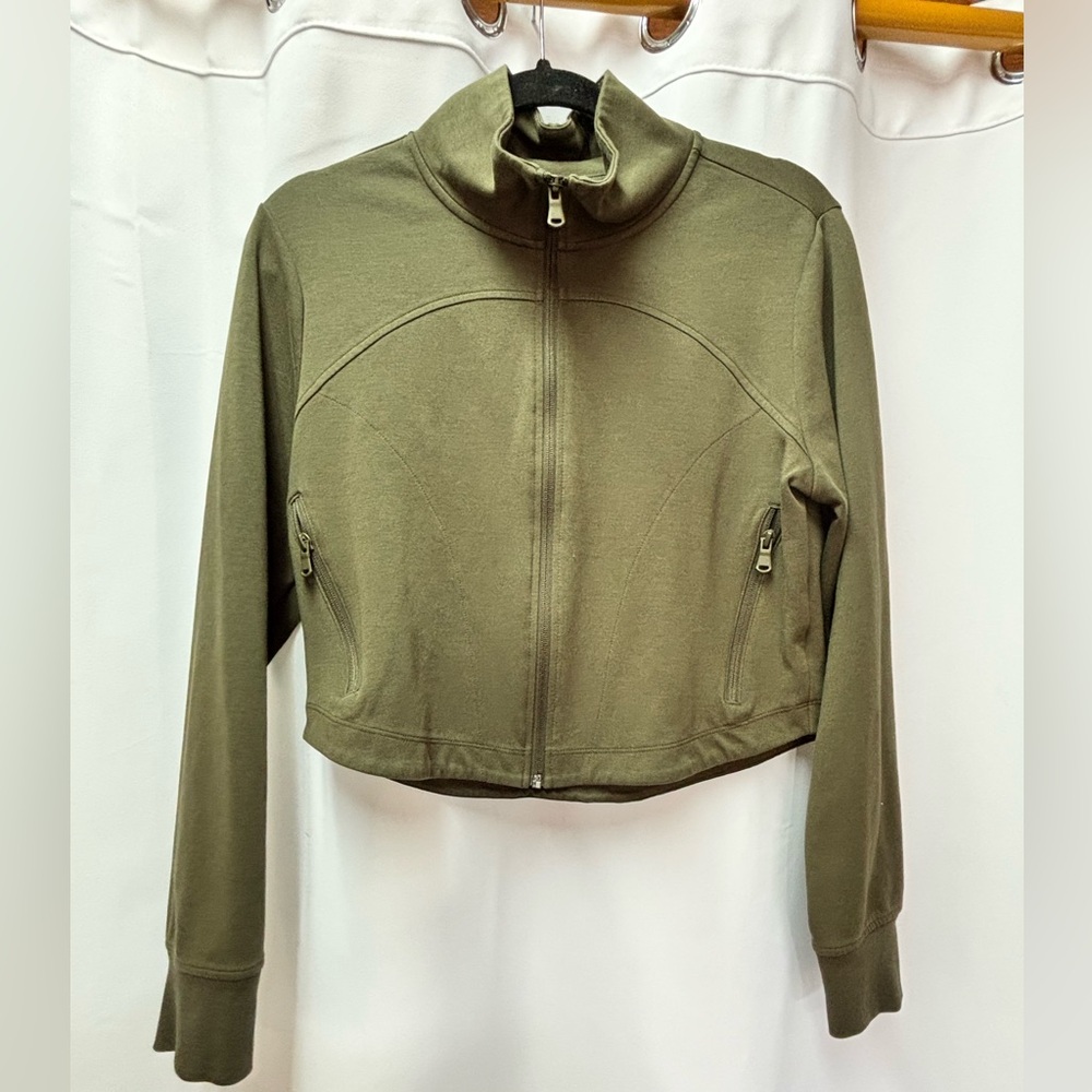 NWOT Dynamic Fleece Zip Up Athletic Top